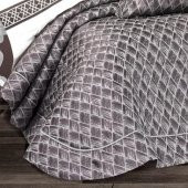 Victoria 11 Parça Elyaf Dolgulu Lüks Çeyiz Seti Kahve - 2