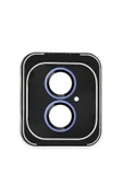 iPhone 16 PVD Metal Kamera Lens - Mavi - 1
