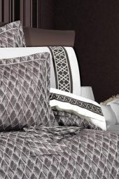 Victoria 11 Parça Elyaf Dolgulu Lüks Çeyiz Seti Kahve - 8