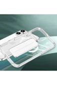 iPhone 16 Kılıf Alfa Magsafe Standlı Kapak - Siyah - 2