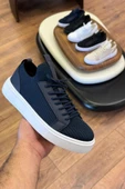 4225 HAKİKİ DERİ ERKEK SNEAKERS - ERKEK SPOR AYAKKABI - 3
