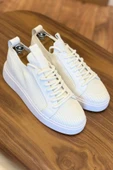 4225 HAKİKİ DERİ ERKEK SNEAKERS - ERKEK SPOR AYAKKABI - 2