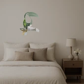 Kuş Silüetleri Dekoratif Aynalı Tablo - Minimalist Şıklık - 2