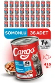 Cango Yetişkin Yaş Kedi Maması Somonlu 415Gr 36Lı - 1