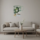 Çay Fincanı  Aynalı Tablo - 1