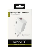 MobiLX QC 3.0 Universal Şarj Başlığı – USB Travel Charger EU | Model: M-05 - 3