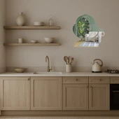 İtfaiyeci Kadın Dekoratif Aynalı Tablo - 3