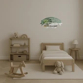 Okula Dönüş Otobüsü Dekoratif Aynalı Tablo - 4