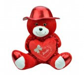 Selay Love 40 cm Şapkalı Ayıcık - 1