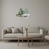 Para Çantaları Tasarımı İç Mekan Dekoratif Aynalı Tablo - 1