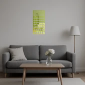 Geometrik Desenli Dekoratif Altın Aynalı Tablo - 5