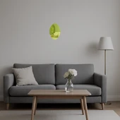 Oval Desenli Dekoratif Altın Aynalı Tablo - 4