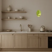 Oval Desenli Dekoratif Altın Aynalı Tablo - 3