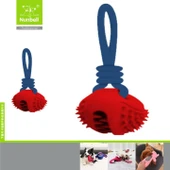 Nunbell Köpek Oyuncaği İpli Dikenli Top - 1