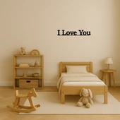 Dekoratif I Love You MDF Tablo - 3