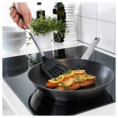 3 Parça Mutfak Gereçleri Seti, Paslanmaz Çelik İkea Kepçe,Spatula,Kaşık Set - 3