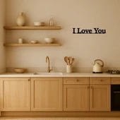 Dekoratif I Love You MDF Tablo - 2