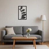 Minimalist Yaprak Desenli Dekoratif Tablo - 2