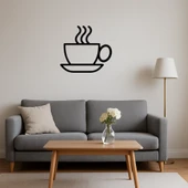 Çay veya Kahve Fincanı MDF Dekoratif Duvar Tablosu - 3