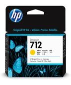 HP 3ED69A 712 29-ml Yellow DesignJet Ink - 1