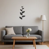 Geometrik Yaprak Desenli MDF İç Mekan Tablo - 4