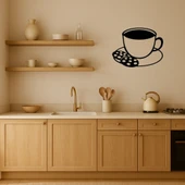 Çay ve Kurabiye Tasarımlı Dekoratif Tablo - 2