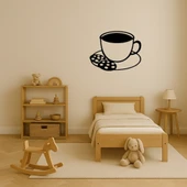 Çay ve Kurabiye Tasarımlı Dekoratif Tablo - 3