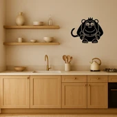 MDF Maymun Figürlü Dekoratif Tablo - 2