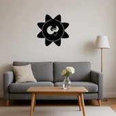 Hareketli Gözlü Güneş MDF Dekoratif Tablo - 3