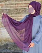 Konfor Bambu Şal Mor– Tok Duruşlu, Kaymaz thumbnail 1