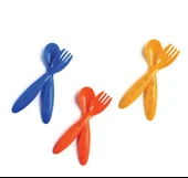 BabyJem Mama Kaşık Çatal Takımı 495 Sarı thumbnail 3