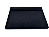 Yeni Model Tay Tüyü Siyah Renk 24x34 Cm Sosisli Servis Sunum Tablası - 2