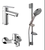 Roca Banyo Seti, Estreia Pack Eco, 3Lü, A5DA57EC0K thumbnail 1