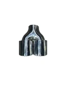 Krom 2’li Elips Model 90 mm Egzoz Ucu  Paslanmaz Çelik & Sportif Tasarım thumbnail 3