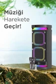 Torima KTS-1991 Led Işıklı Mikrofonlu Kumandalı Bluetooth Hoparlör thumbnail 3