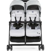 Chicco Ohlala Twin İkiz Bebek Arabası Silver thumbnail 2