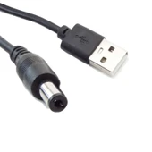Usb 2.0 DC 5.5mm x 2.5mm güç kablosu 5v2A USB power güç kablosu thumbnail 2