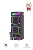 Torima KTS-1991 Led Işıklı Mikrofonlu Kumandalı Bluetooth Hoparlör thumbnail 1