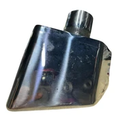 BMW G30 Uyumlu Krom 2’li Elips Model Egzoz Ucu  Paslanmaz Çelik & Sportif Tasarım - 2