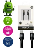 MobiLX iOS Uyumlu Lightning Şarj Kablosu – 1.2 Metre | Model: MU-05 - 1