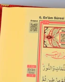 Pleksi Süslemeli Yasinli Kuran-ı Kerim Seti Kırmızı - 5
