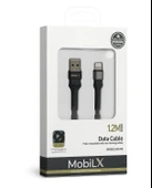 MobiLX Lightning Şarj Kablosu – 1.2 Metre | Hızlı Şarj Destekli | Model: MU-05 - 2