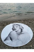 Beyzateks Tekstil Yuvarlak Plaj, Kamp, Piknik Örtüsü Çap 150 Cm - 3