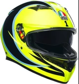 AGV K3 Motosiklet Kaskı Kapalı Kask Rossi WT Phillip İsland 2005 Small Outlet - 1