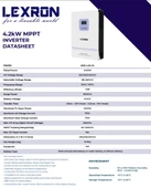 4.2KW HV MPPT AKILLI INVERTER 24V - 2