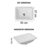 Vitra S20 Tezgah Altı Lavabo, 43 cm, 5474B003-0618 thumbnail 2
