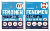 Fenomen TYT Matematik + Geometri TYT - AYT Soru Bankası (2 Kitap) - 1