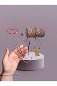BİLEKLİK KOLYE İPİ, MAKROME , PARAŞÜT İPİ, RENKLİ KIRMIZI LACİVERT VE MARTENİÇKA İPİ - 5