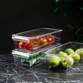 Kapaklı Buzdolabı Düzenleyici – Şeffaf, Kırılmaz ve Çizilmez thumbnail 10