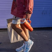 Stanley Quencher FlowState Tumbler Pipetli Termos 1.18L Mercan Kırmızı thumbnail 4